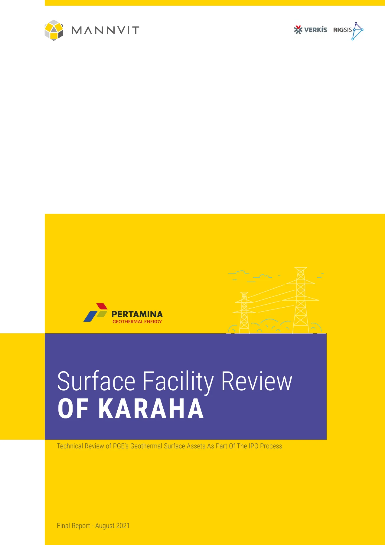 PGE KRH · Technical report · page 1
