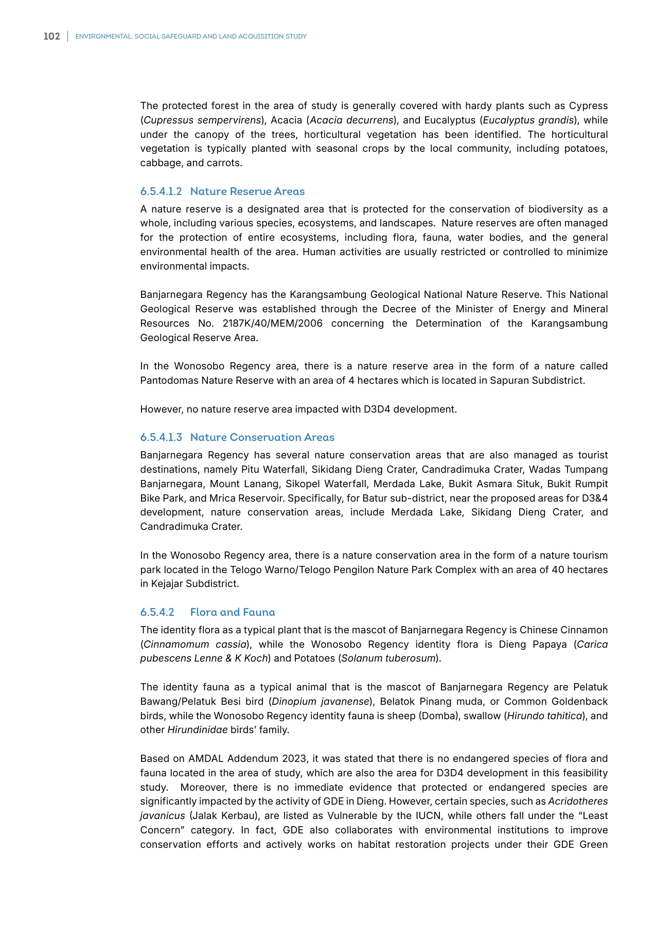 Feasibility Study Dieng Unit 3 and 4 - Final Report · page 120